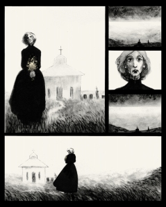 serena malyon illustration art graphic novel short story cornwall comic